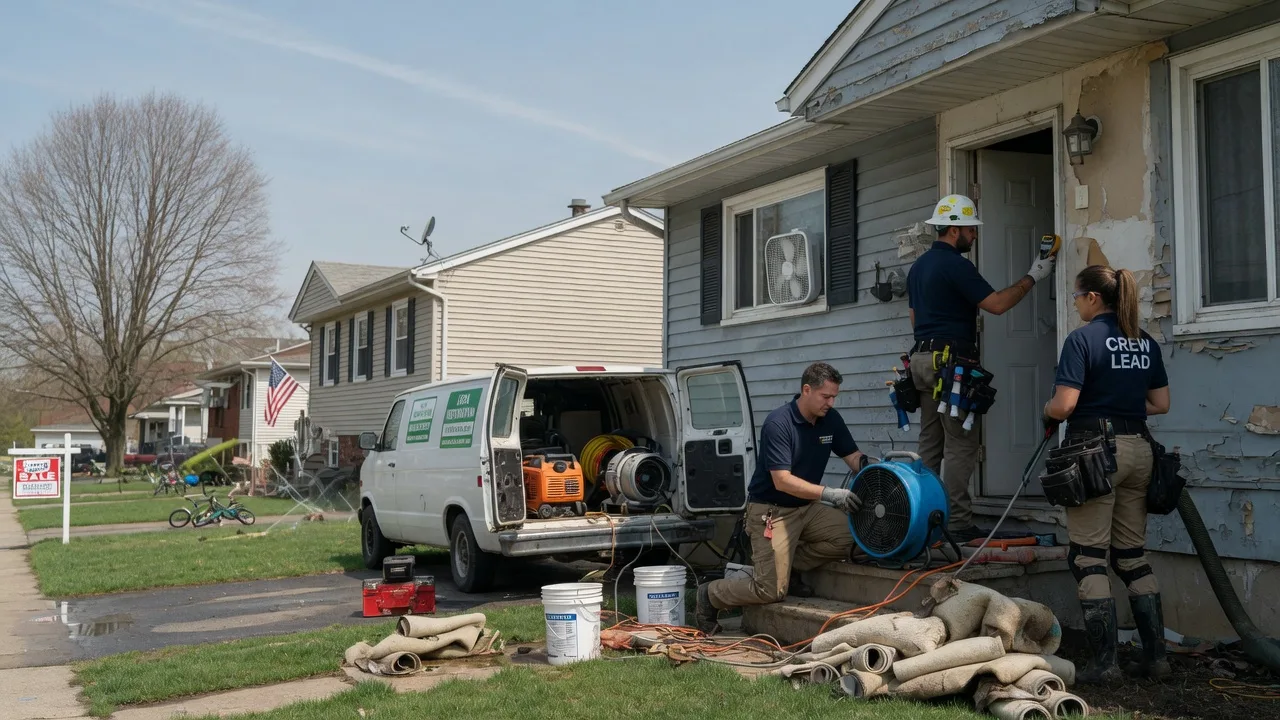 Flood Cleanup in Dubois, IN near me